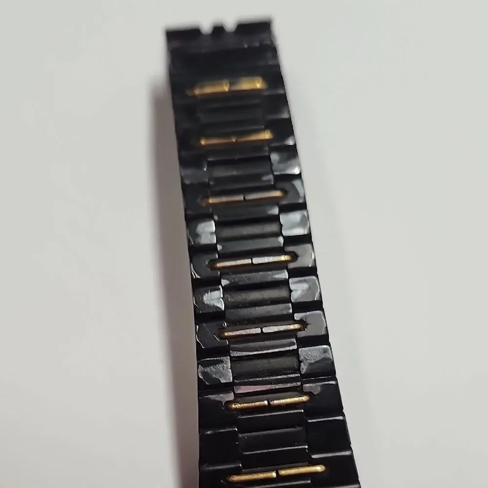 Seiko Classic 'Stealth' 'Pinstripe Tuxedo' Gents Matte Black Chrome